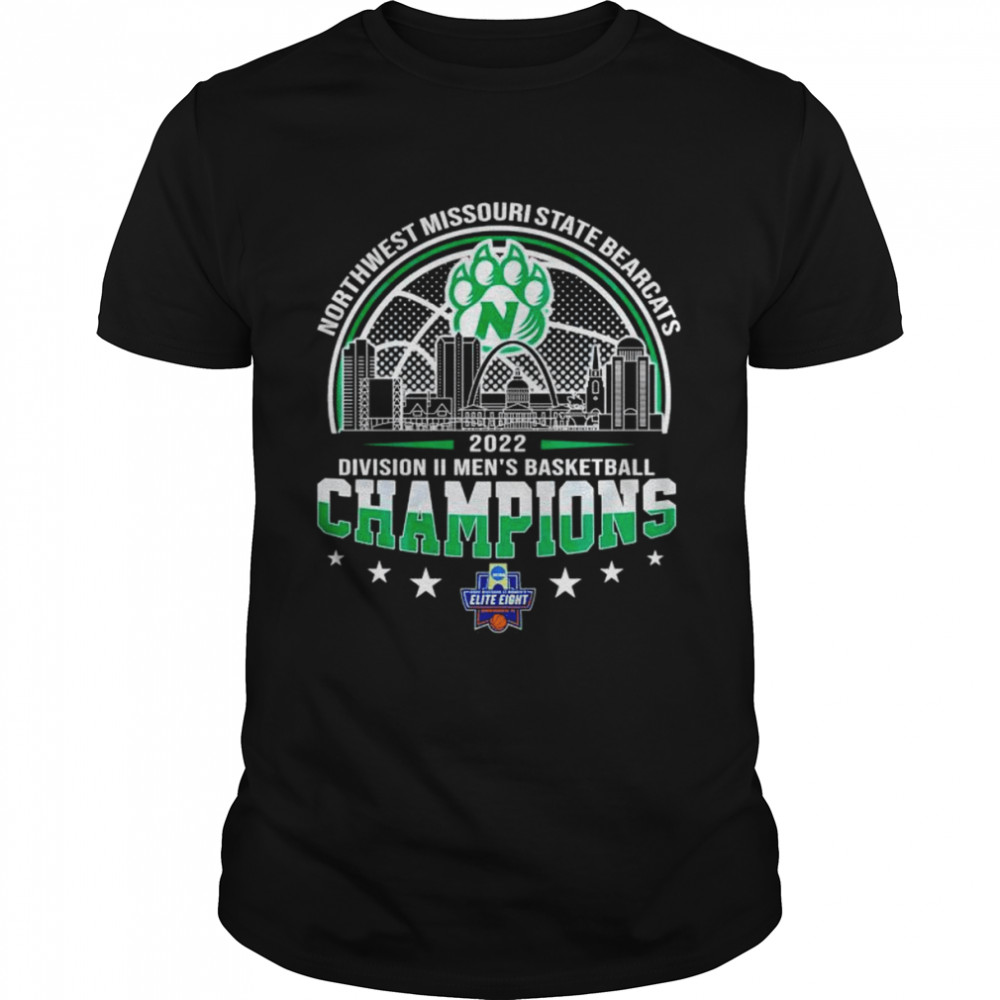 Northwest Missouri State Bearcats 2022 NCAA Division II Men’s Basketball Champions T-shirt Classic Men's T-shirt