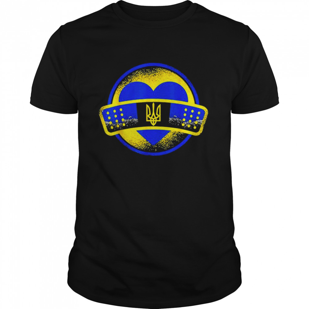 Ukraine Flag Ukrainian Heart Shirt