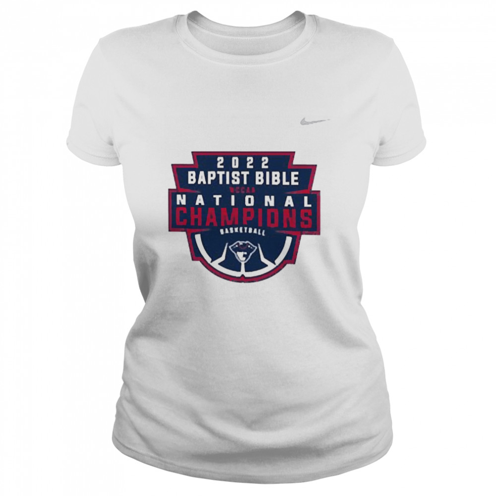 2022 Baptist Bible NCAA National Champions  Classic Women's T-shirt