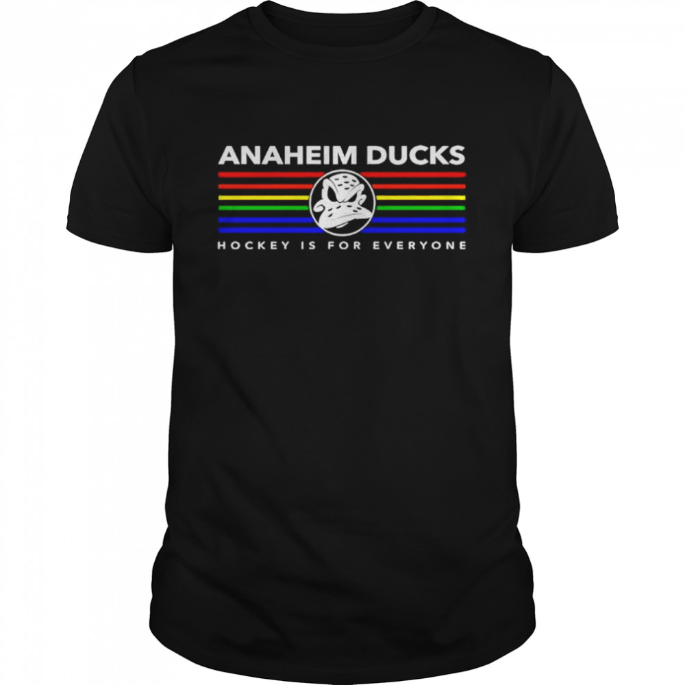 Anaheim Ducks Hockey Is For Everyone Mens Shirt