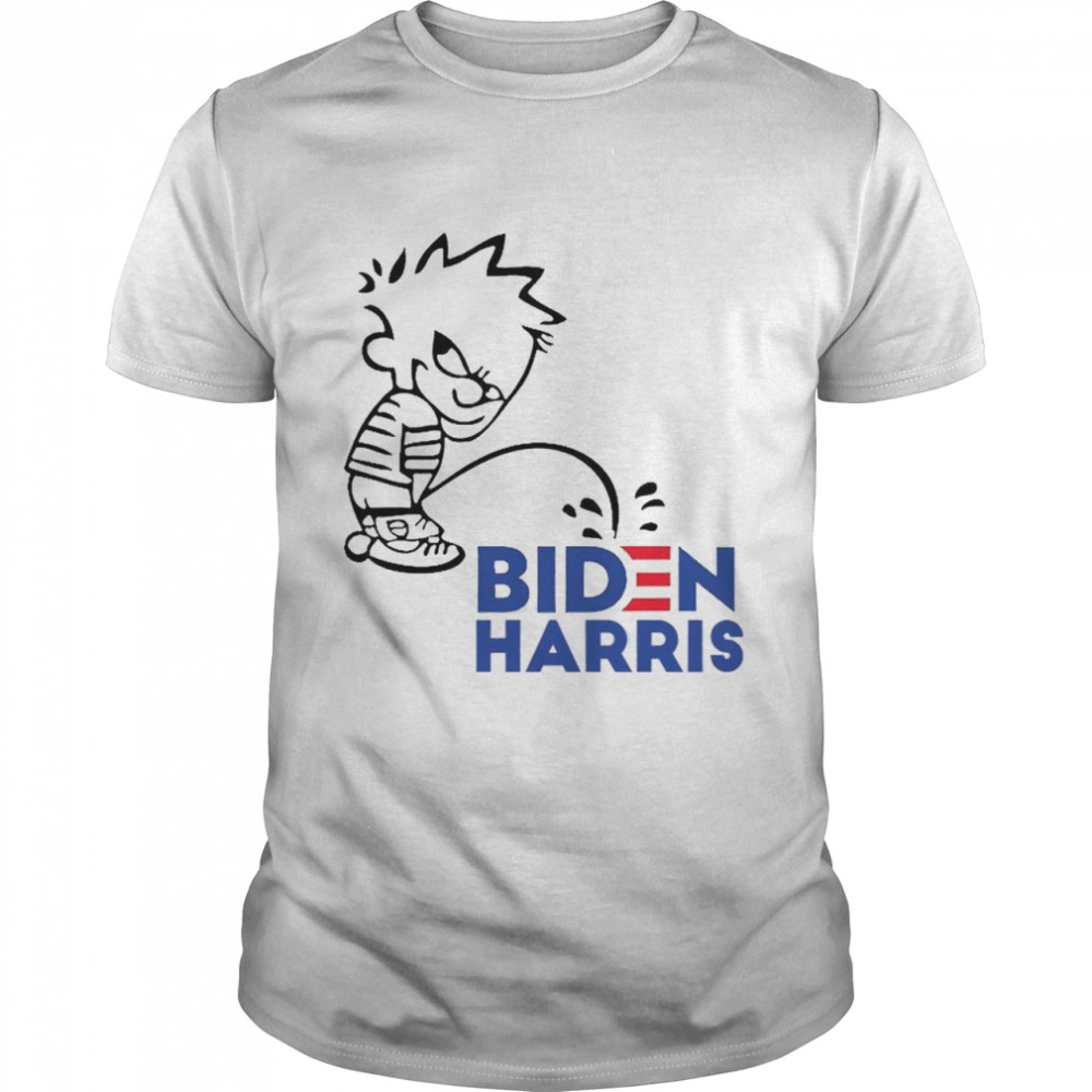 Calvin Peeing On Biden 2022 Shirt