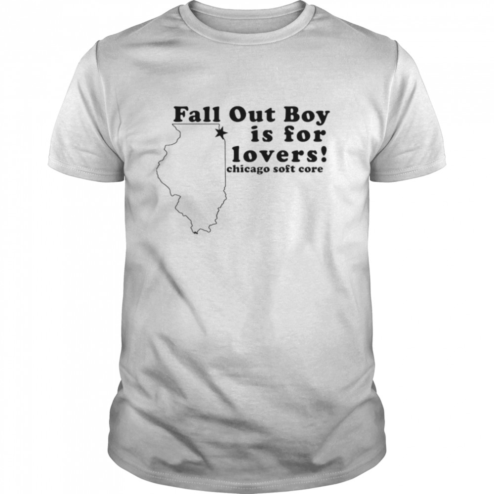 Fall out boy is for lovers Chicago soft core T-shirt Classic Men's T-shirt