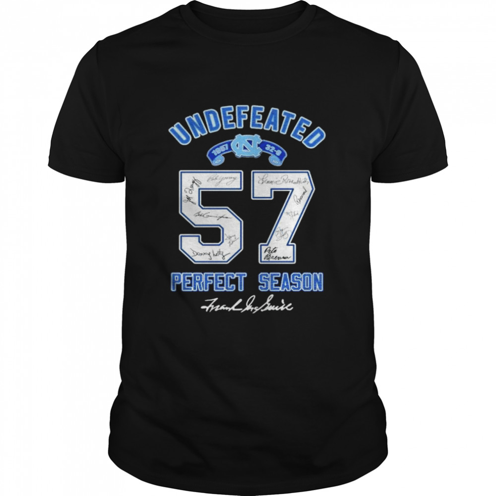 North Carolina Tar Heels undefeated perfect season shirt Classic Men's T-shirt