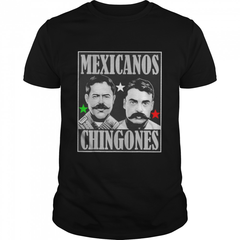Mexicanos Chingones graphic shirt