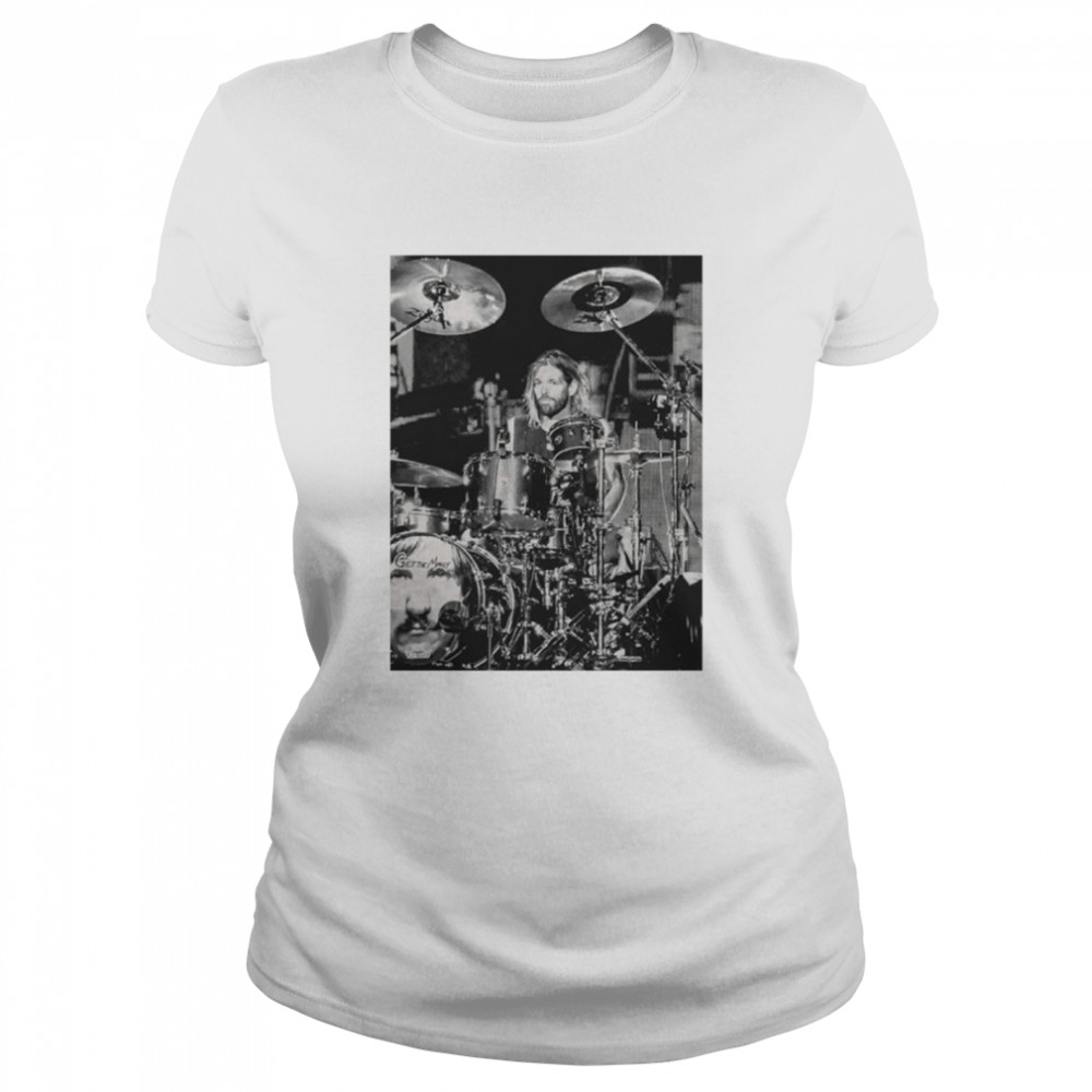Taylor Hawkins drummer shirt Classic Women's T-shirt