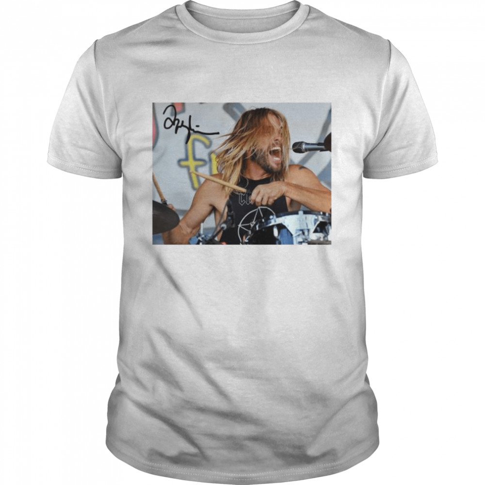 Taylor Hawkins Foo Fighters Rip Thank You The Memories T- Classic Men's T-shirt