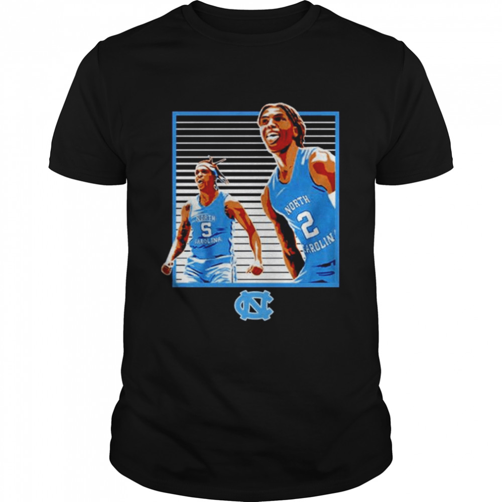 Armando Bacot And Caleb Love Frame It North Carolina Tar Heels Shirt
