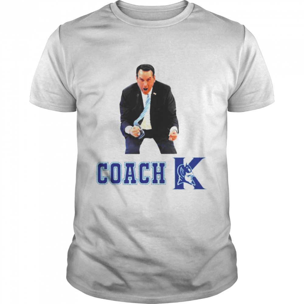 Duke Blue Devils basketball coach K the GOAT shirt