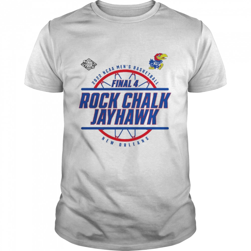 Rock Chalk Kansas Jayhawks 2022 NCAA Men’s Basketball Final Four New Orleans shirt Classic Men's T-shirt