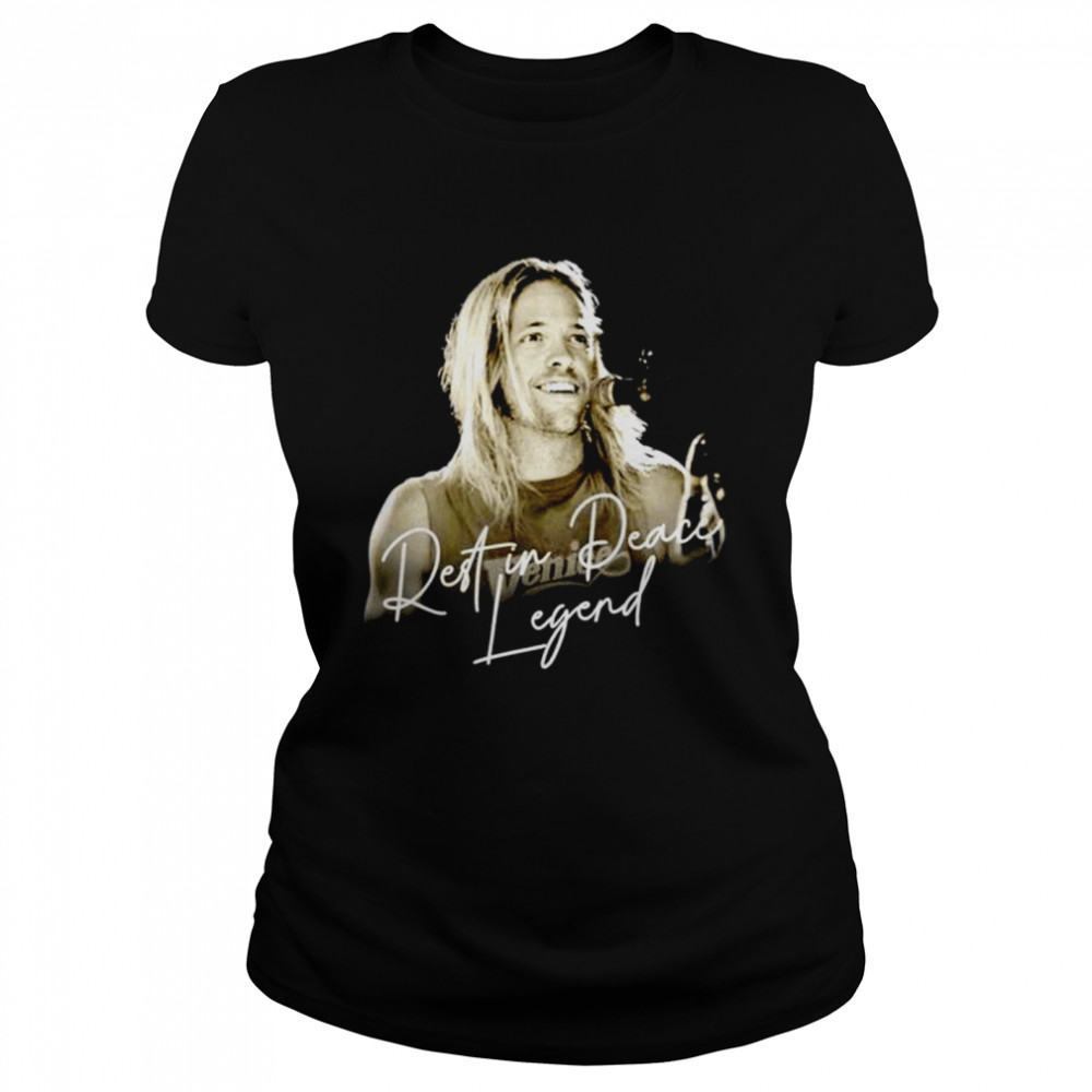 Taylor Hawkins rest in peace legend shirt Classic Women's T-shirt