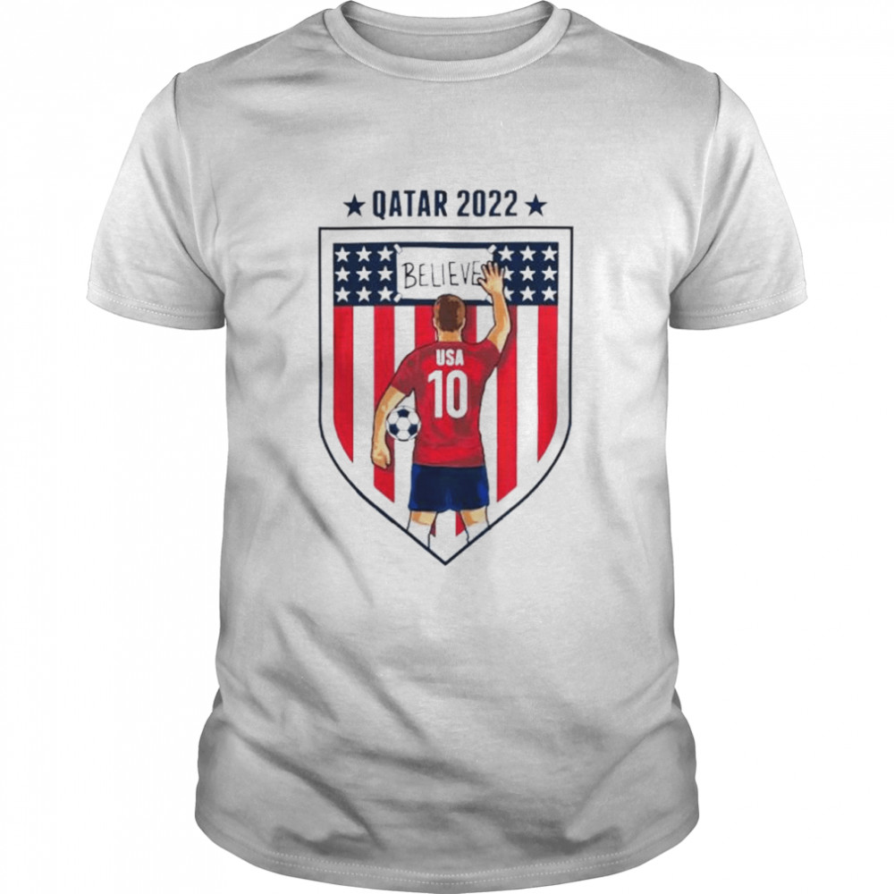 USMNT Believe Ted Lasso Qatar 2022 USA Soccer shirt