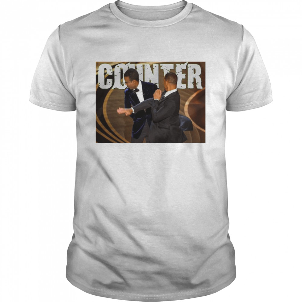 Will Smith And Chris Rock Counter  Classic Men's T-shirt