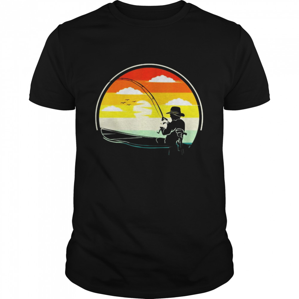 Boat Fisherman Boating And Fishing Make Me Happy T- Classic Men's T-shirt
