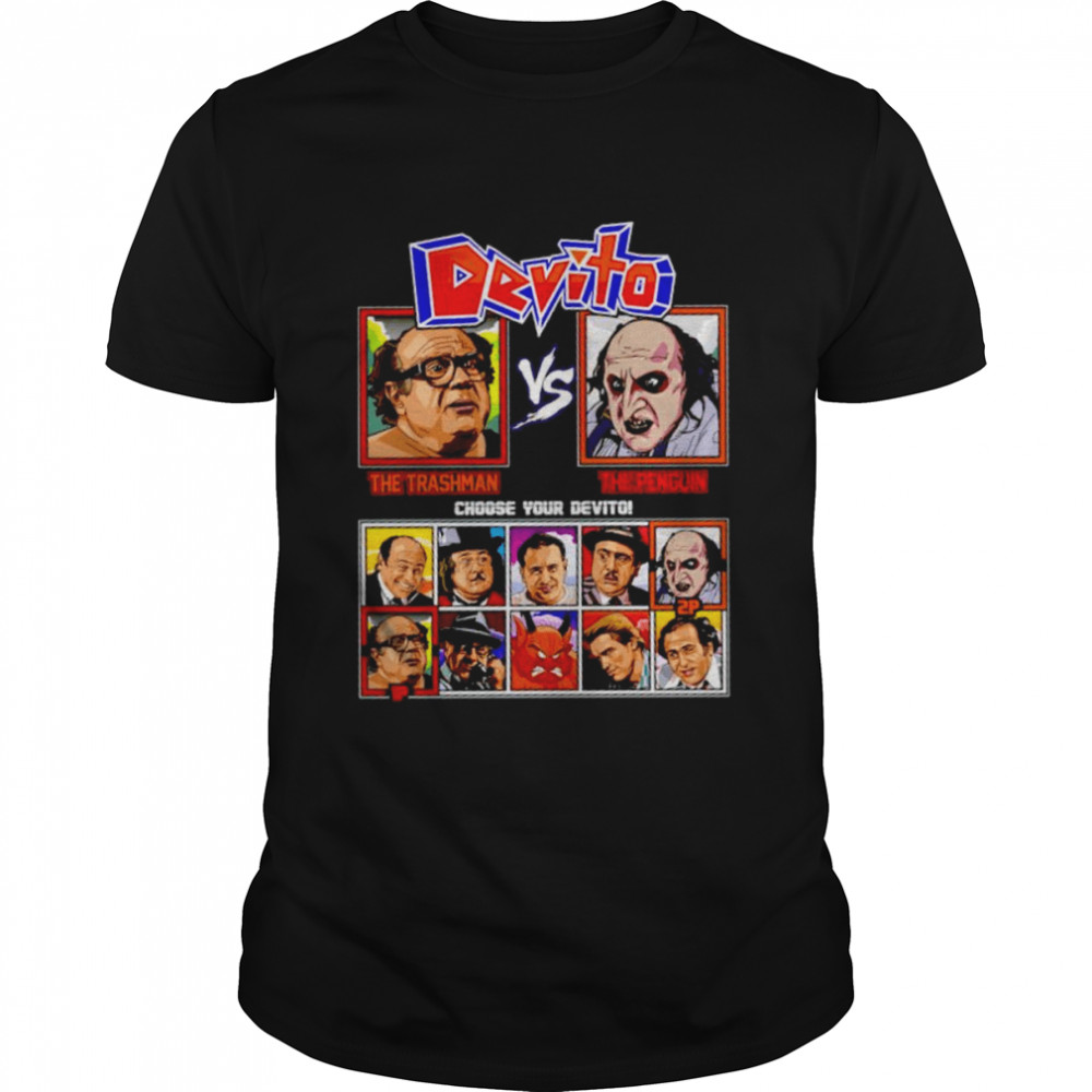 Danny DeVito The Trashman vs the Penguin shirt