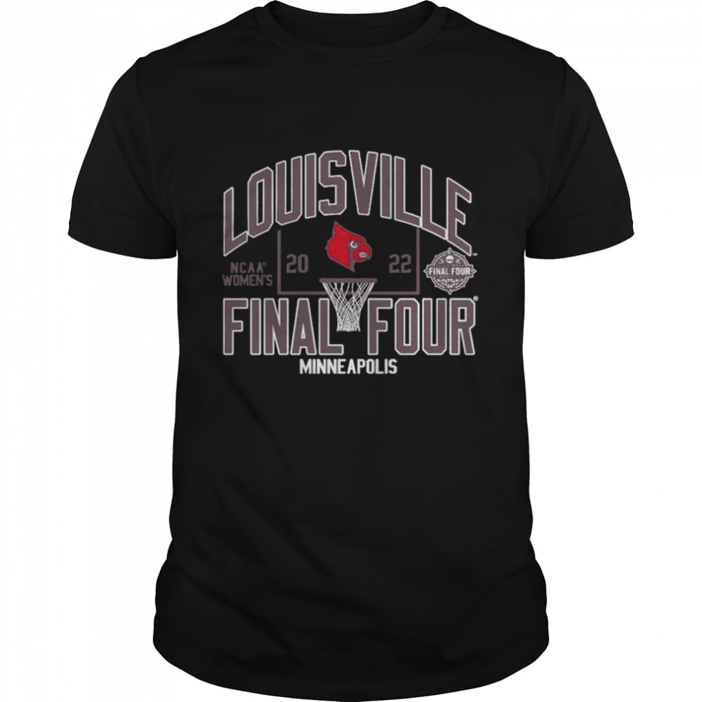 Louisville Cardinals Blue 84 Women’s 2022 NCAA Women’s Basketball Tournament March Madness Final Four T-shirt