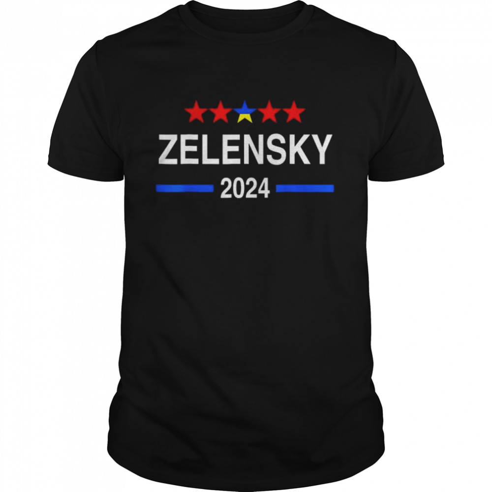 President Zelensky 2024 Election Ukraine T-Shirt
