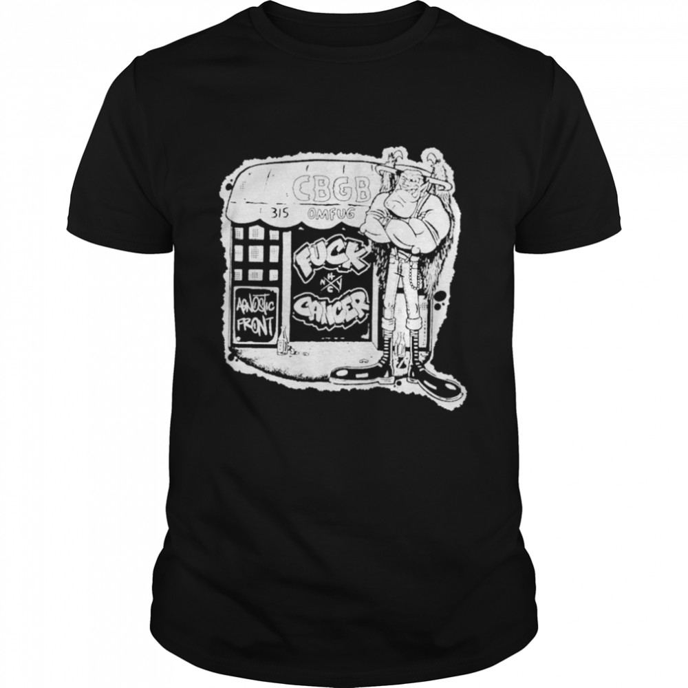 CBGB omfug fuck cancer shirt Classic Men's T-shirt