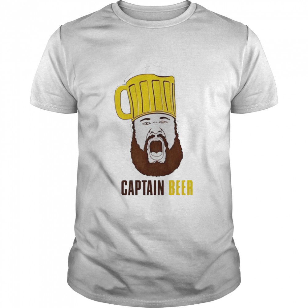 Dominic Grecco Bonnies Fan Captain Beer Logo Shirt