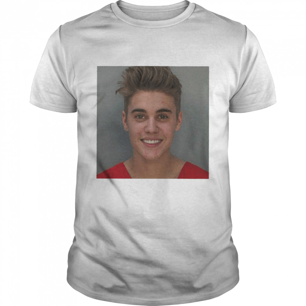 Justin Bieber Mugshot Shirt