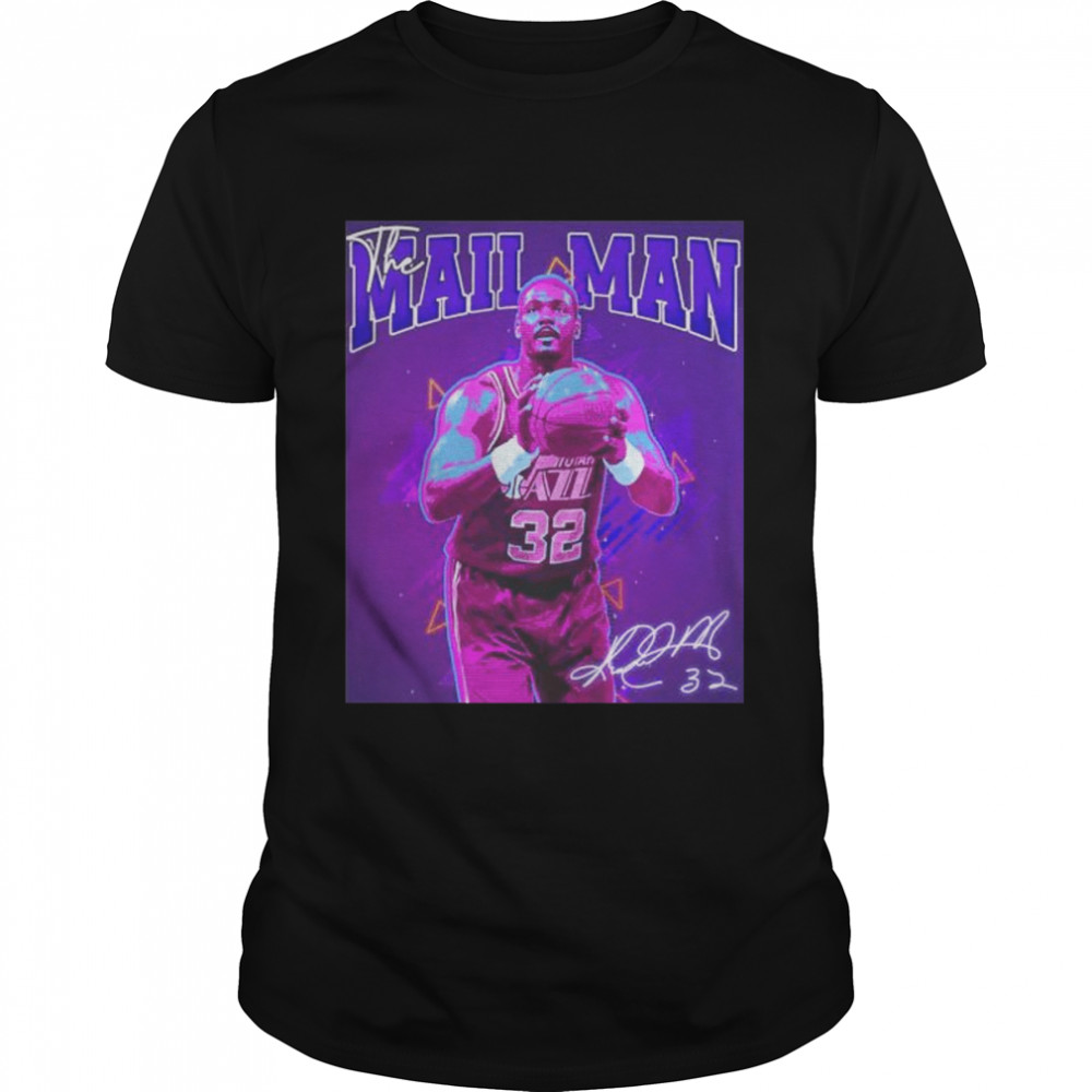 Karl Malone The Mail Man Vintage shirt Classic Men's T-shirt