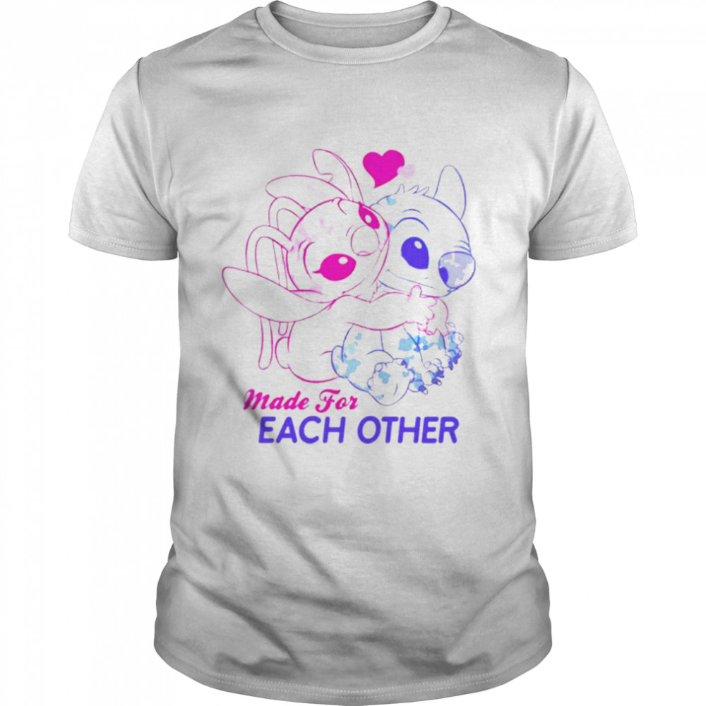 Lilo And Stitch Made For Each Other Shirt