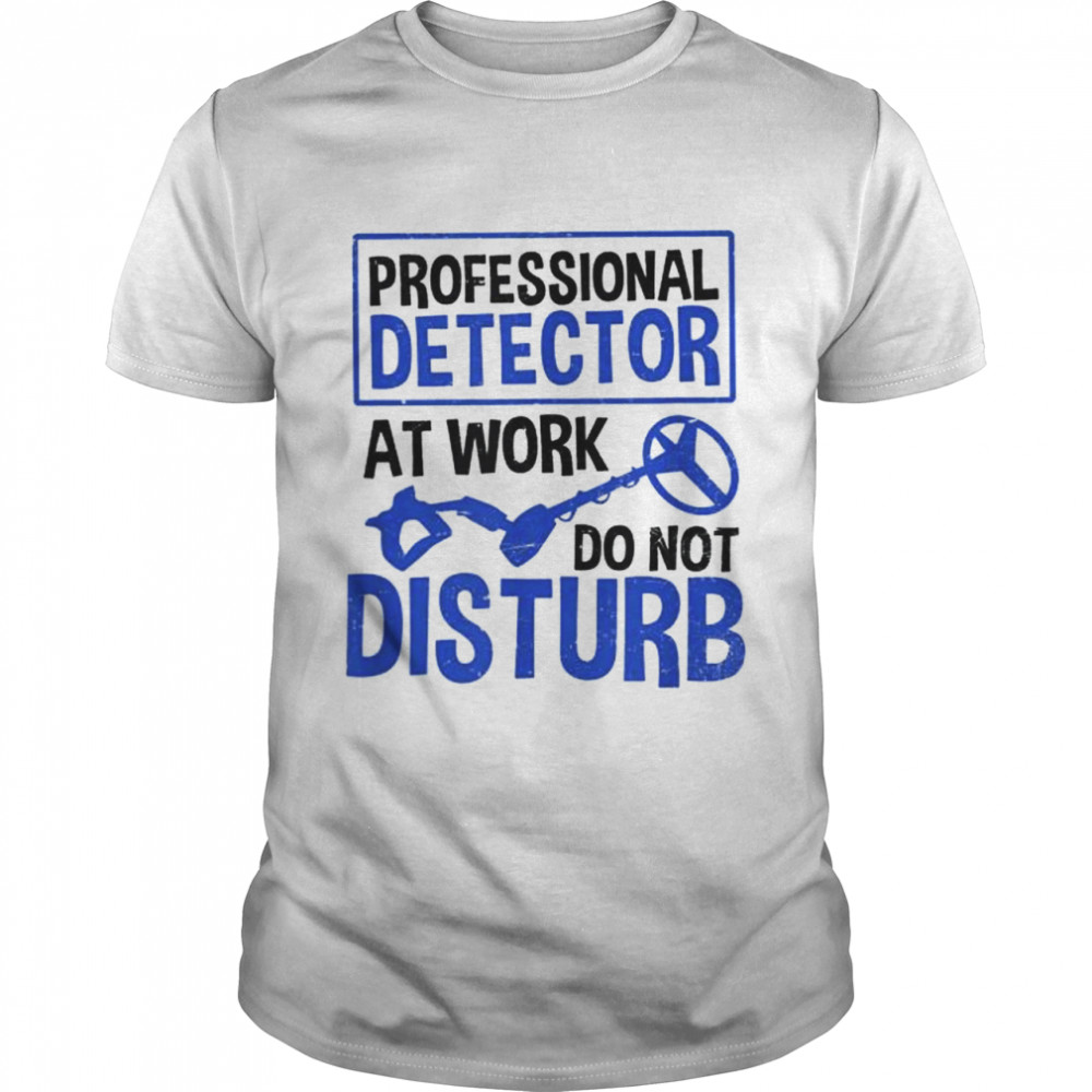 Professional detector design metal detecting shirt Classic Men's T-shirt