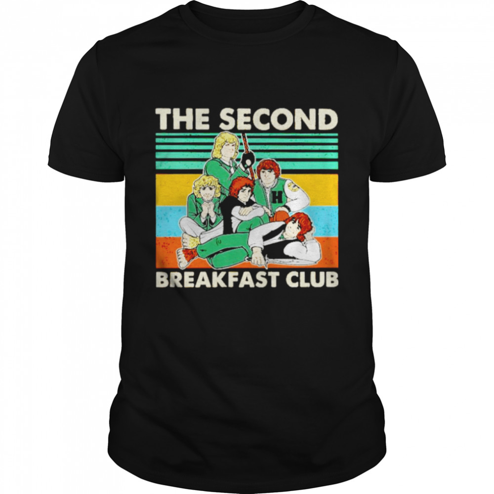 The Lord of the Rings the second breakfast club vintage shirt Classic Men's T-shirt