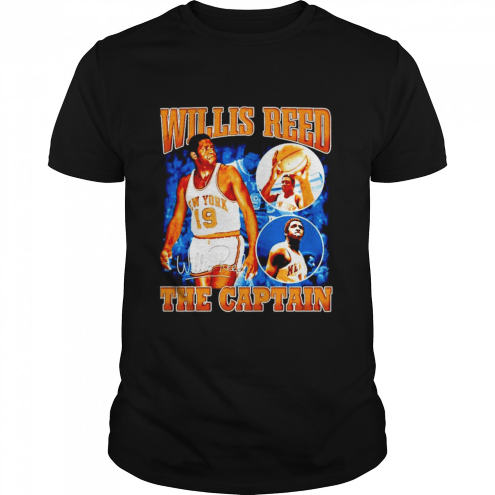 Willis Reed The Captain Legend Signature shirt Classic Men's T-shirt