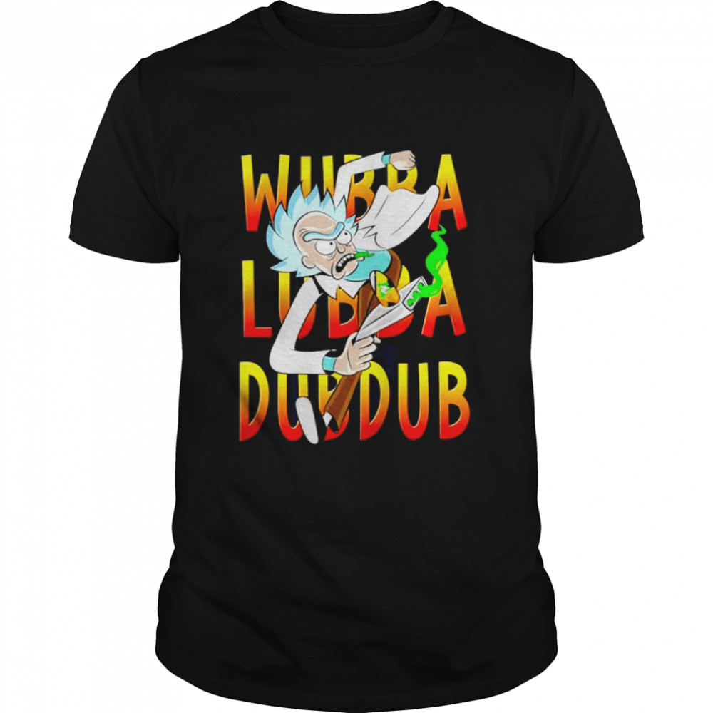 Wubba Lubba Dub Dub Rick And Morty Cartoon shirt Classic Men's T-shirt