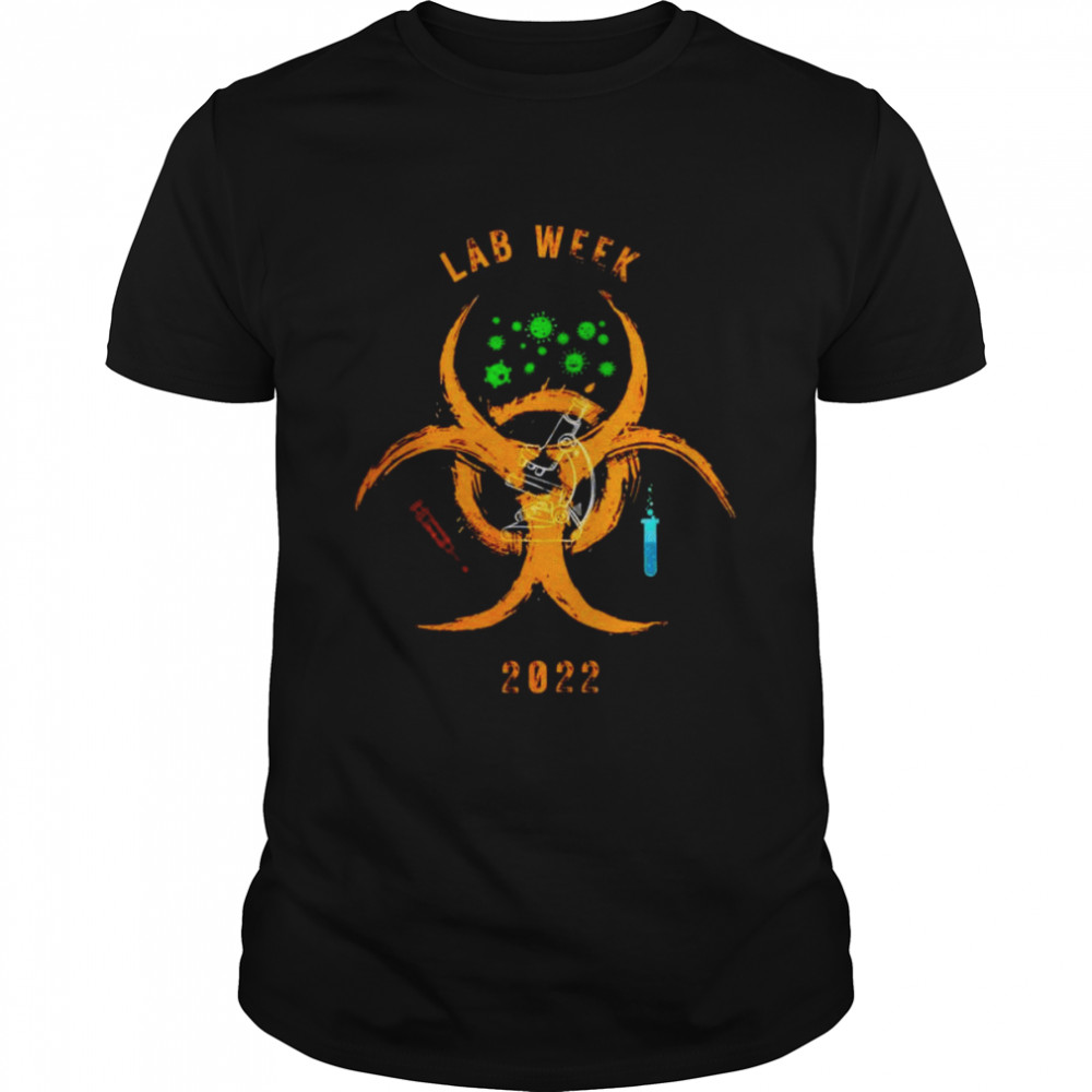 Biohazard Symbol Lab Week 2022 Shirt