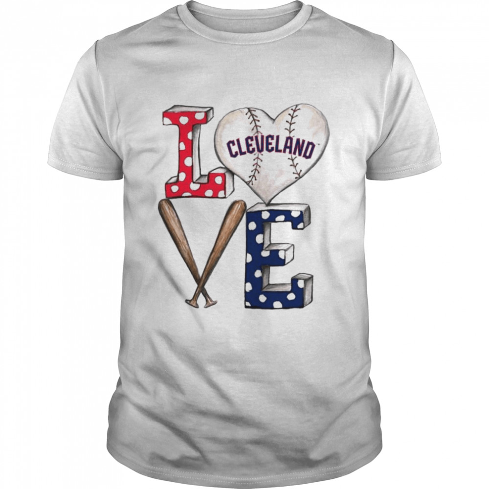Cleveland Guardians Baseball Love Shirt