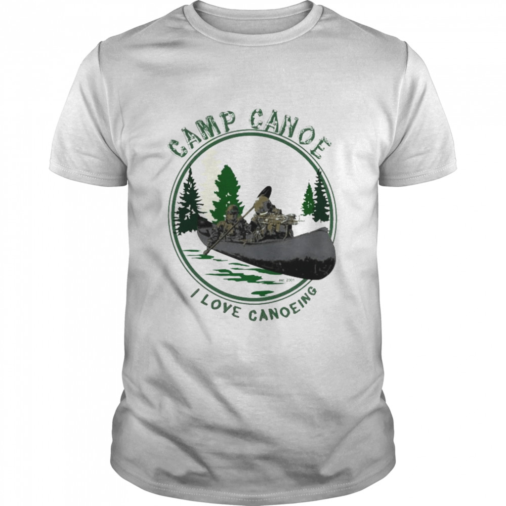 Robert J. O’neill Camp Canoe I Love Canoeing T- Classic Men's T-shirt