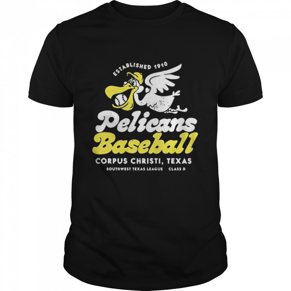 Corpus Christi Pelicans Texas Vintage Minor League Baseball T-Shirt