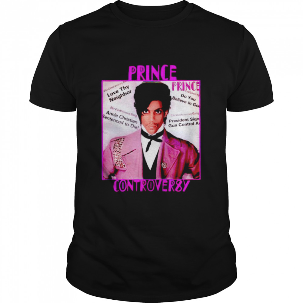 Prince Controversy Purple Rain Music Lover Gift Shirt