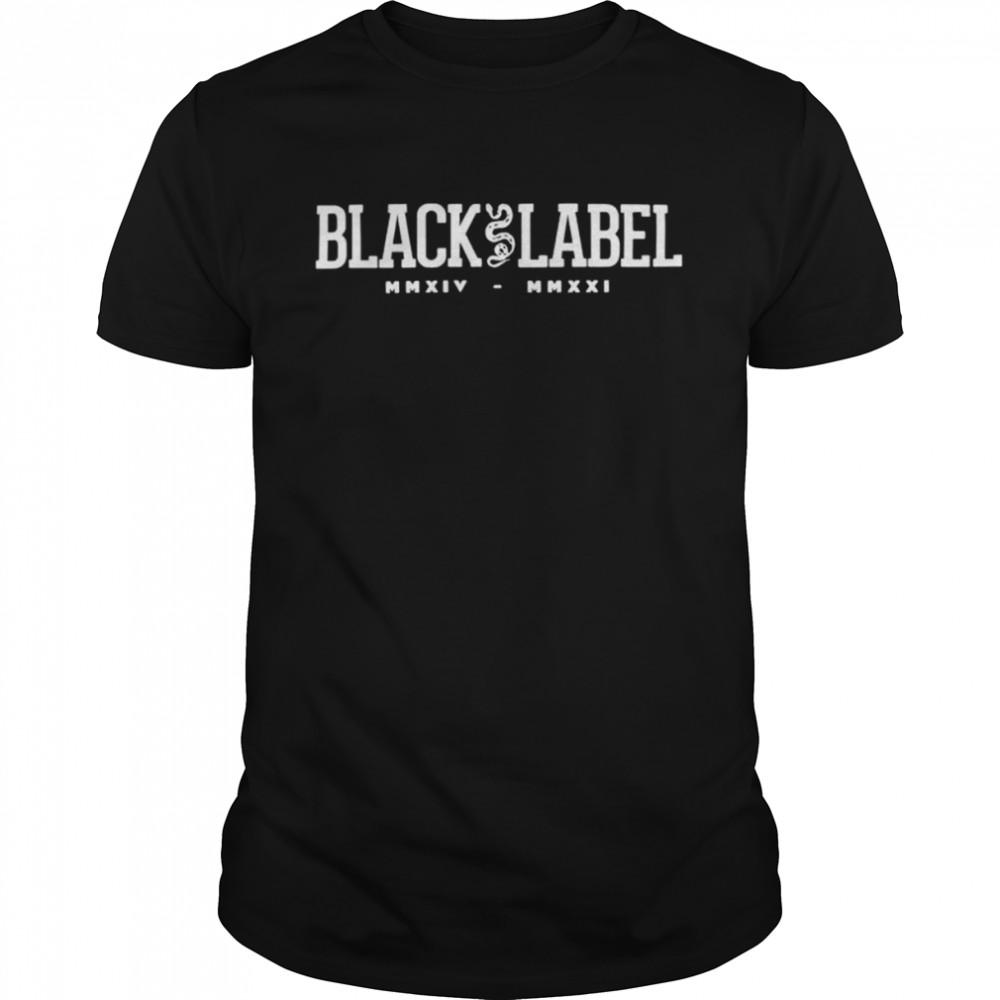Black label black magic shirt