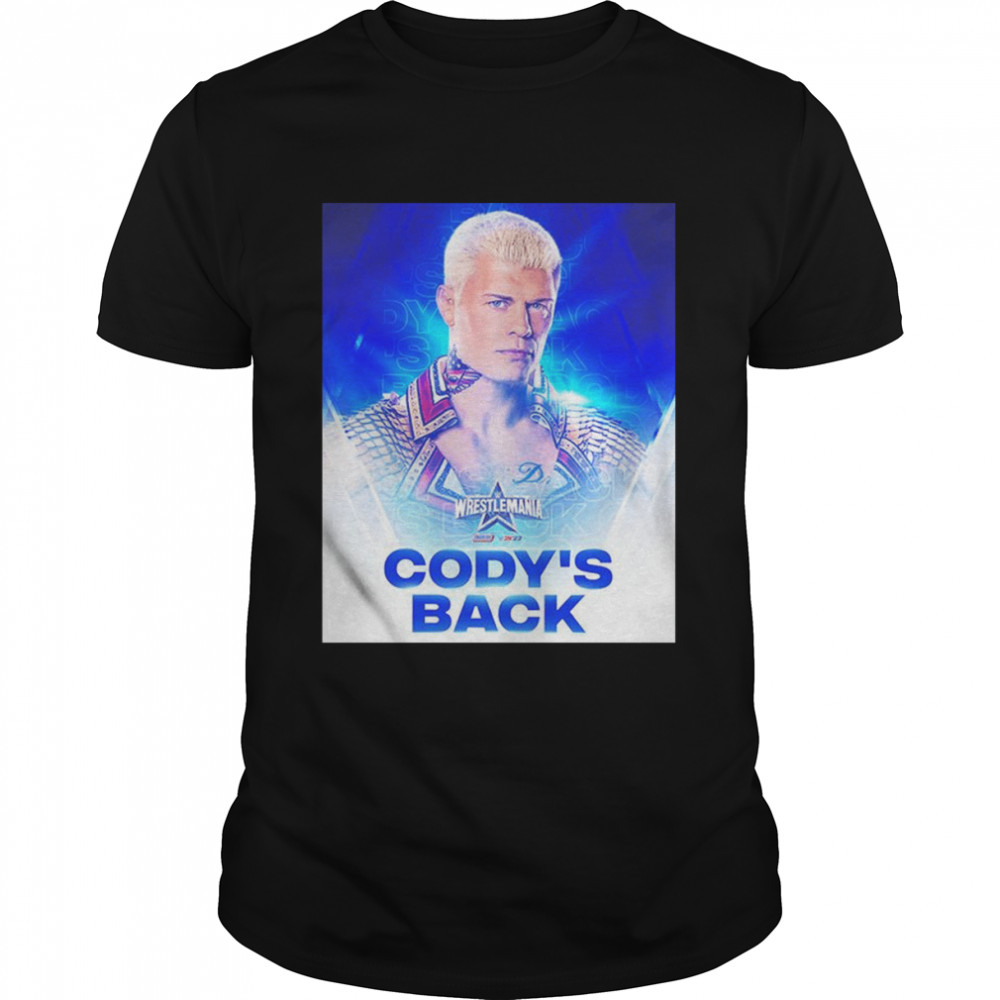 Cody Rhodes Back American Nightmare T- Classic Men's T-shirt