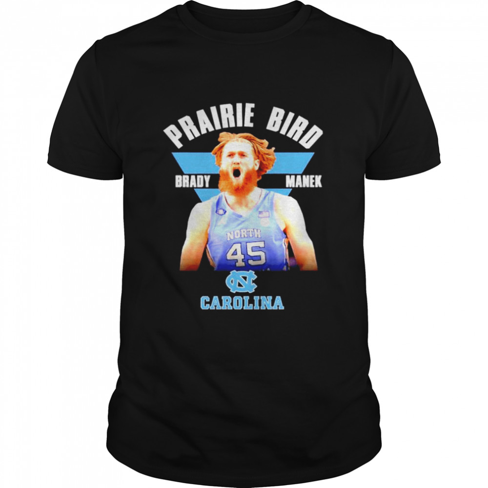 Prairie Bird Brady Manek North Carolina Tar Heels Shirt