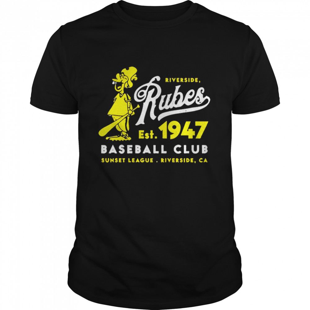 Riverside Rubes Est 1947 Baseball Club T- Classic Men's T-shirt