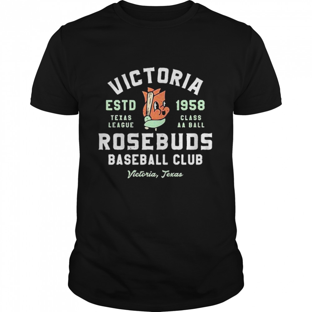 Victoria Rosebuds Baseball Club Estd 1958 T-Shirt