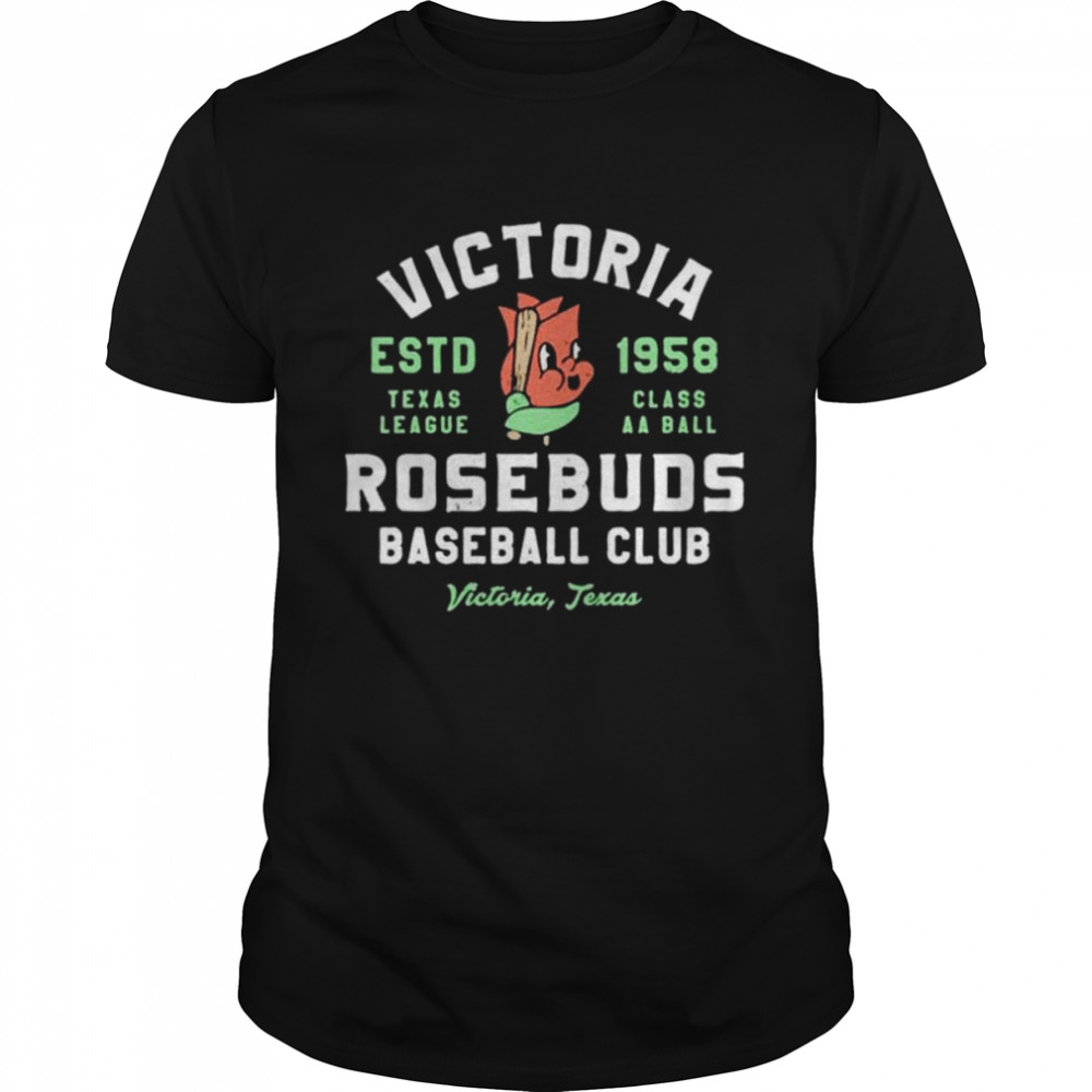 Victoria Rosebuds Minor League Baseball Vintage Texas shirt Classic Men's T-shirt