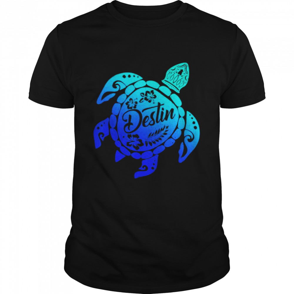 Destin Florida sea turtles matching family vacation 2022 shirt