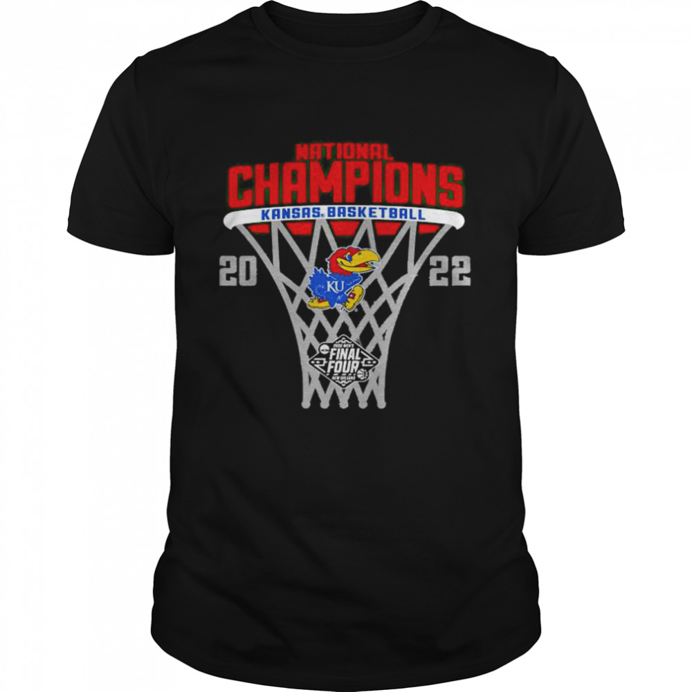 Kansas Jayhawks 2022 Ncaa Men’s Basketball National Champions Bracket Shirt