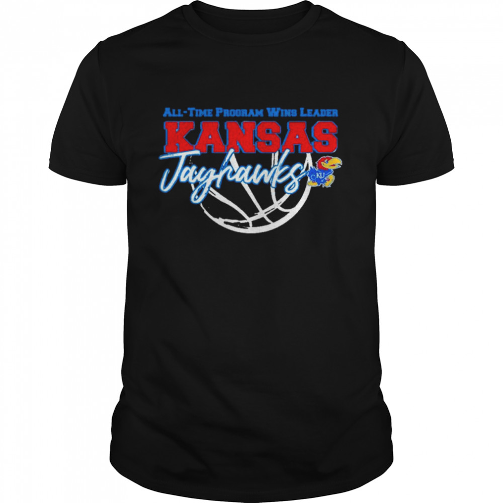 Kansas Jayhawks All-Time Program Wins Leader Shirt