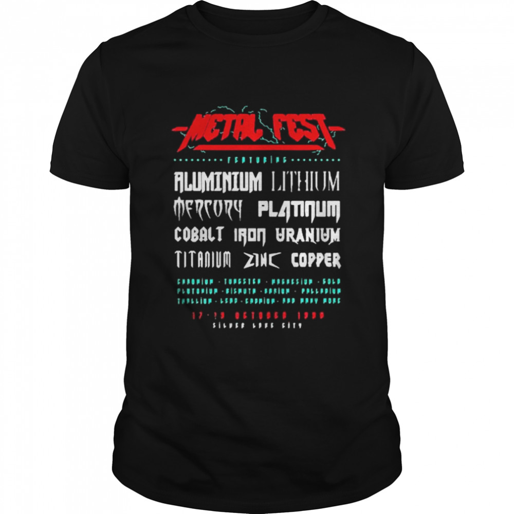 Metal Fest Aluminum T- Classic Men's T-shirt