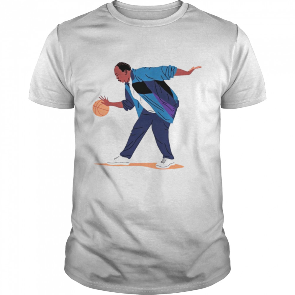 Stanley Hudson Playing Basketball Shirt
