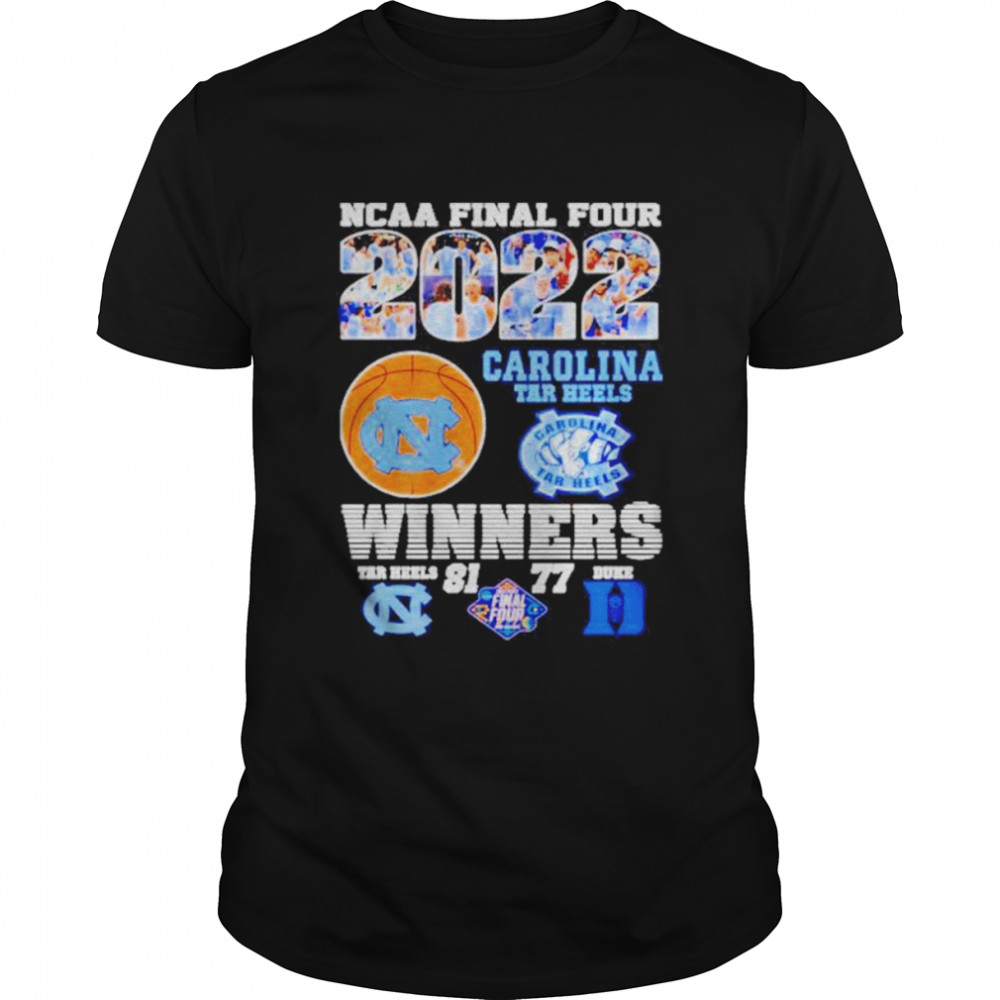 2022 NCAA Final Four Carolina Tar Heels Winners Shirt