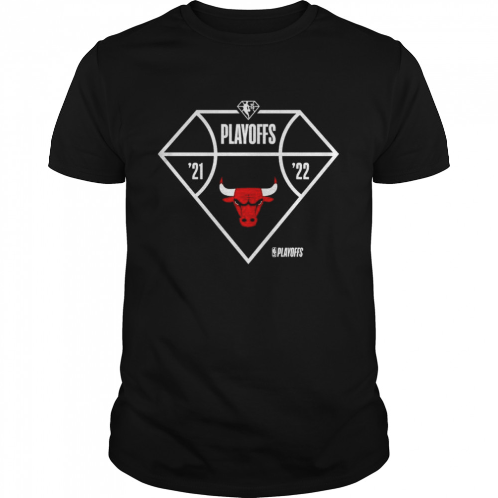 Chicago Bulls 2022 NBA Playoffs Diamond Tip Off T-shirt