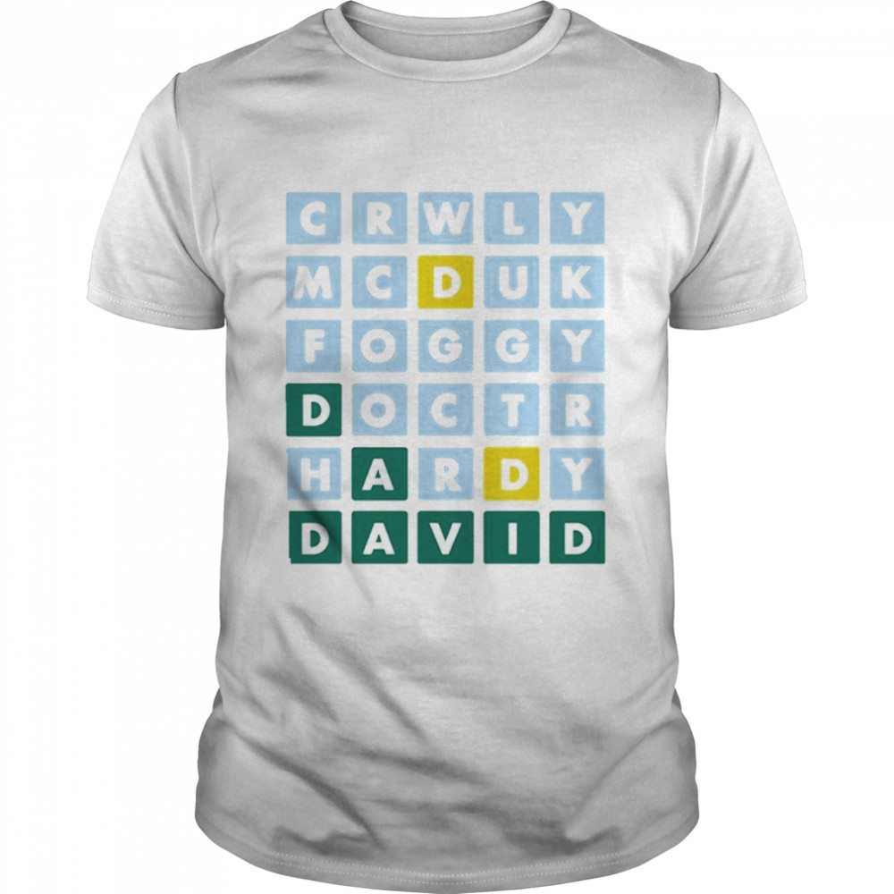 David Tennant Crossword T-Shirt