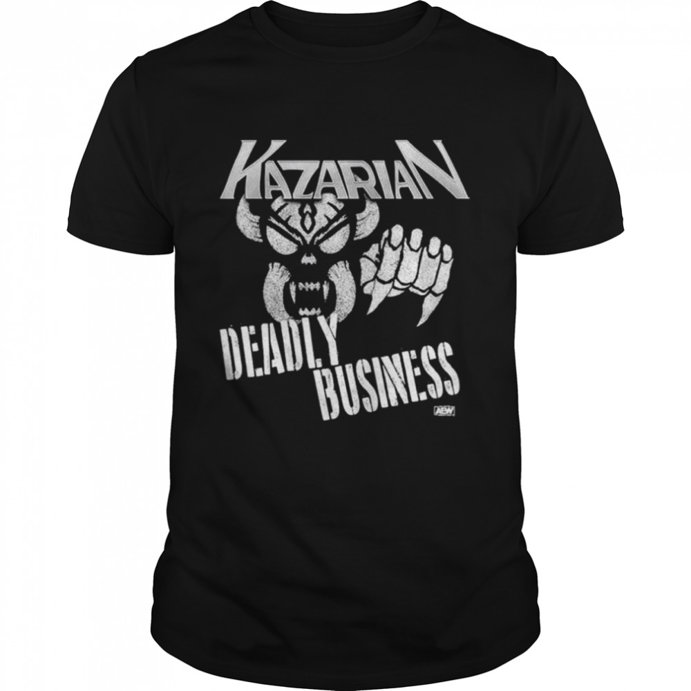 Frankie Kazarian deadly business shirt