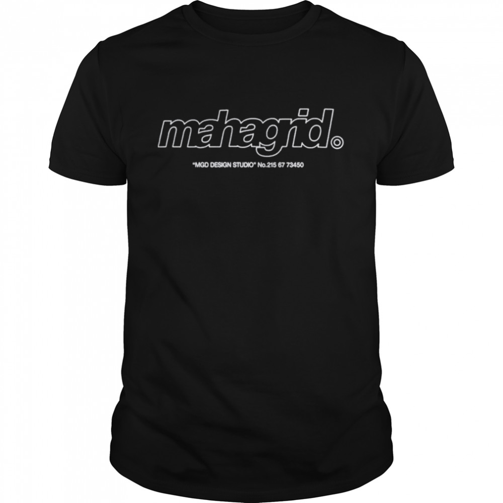 Mahagrid Third Logo MGD Design Studio  Classic Men's T-shirt